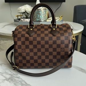 SPEEDY 25 BANDOULIERE DAMIER EBENE